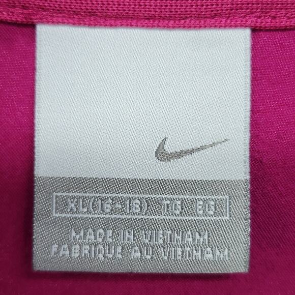 Nike Burgundy Tracksuit Womens Windbreaker XL Jacket + Large Pants Jogging Set - Picture 14 of 16